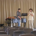 Lezione di Tromba col Maestro Pierobon all'Istituto Musicale Merulo